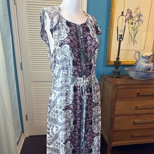 Lucky Brand Floral & Paisley Dress